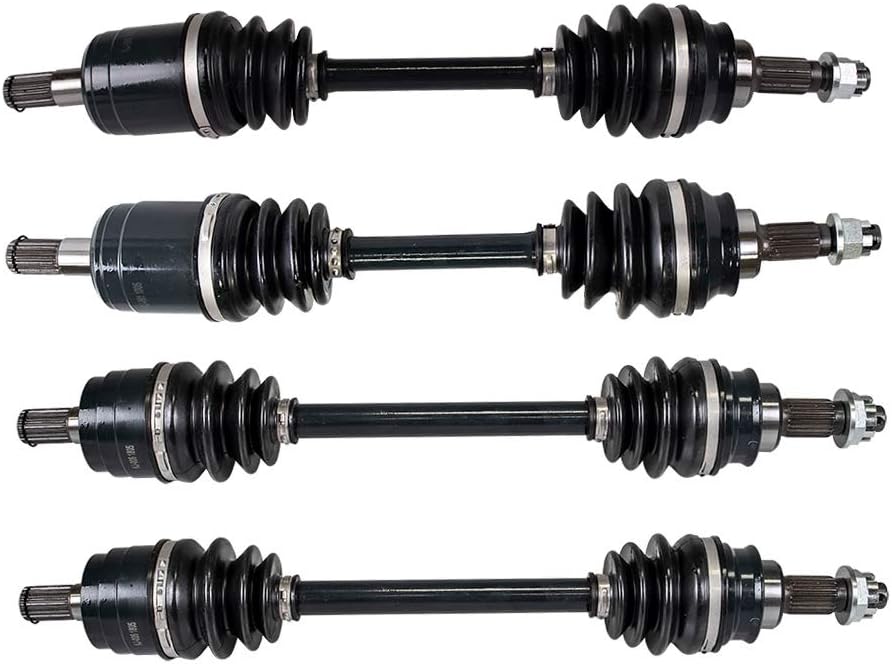 NICHE High Strength Front and Rear Axle Kit for Honda Rincon TRX650 2003-2004 44250-HN8-003 44350