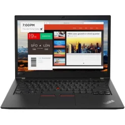 Lenovo ThinkPad T480s Notebook | 14.0 FHD Touch 250nit IR Camera | Intel i7-8650U Quad-Core | 16GB DDR4 | 256GB SSD | 3 Year On-site
