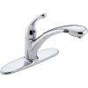 Delta 470-WE-DST Signature Single Handle Pull-Out Kitchen Faucet Chrome