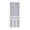 Screen Tight 32 in. x 80 in. Waccamaw Vinyl White Screen Door with Hardware