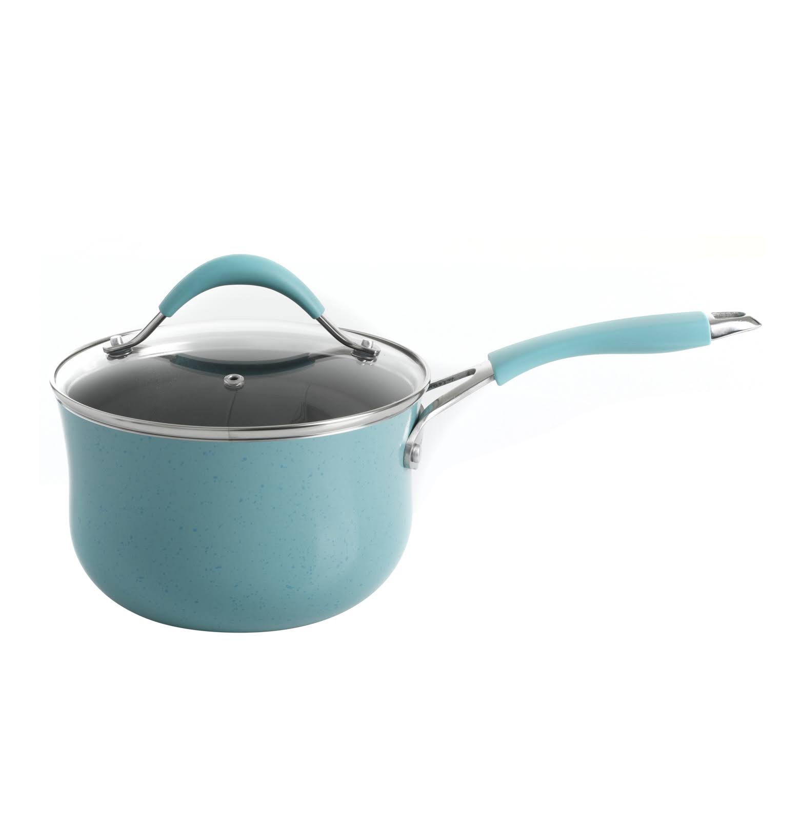 The Pioneer Woman Frontier Speckle 24-Piece Cookware Combo Set, Turquoise - Image 3
