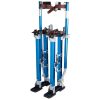 Drywall Stilts 24×22-40×22 Aluminum Tool Stilt for Painting Painter Taping Blue
