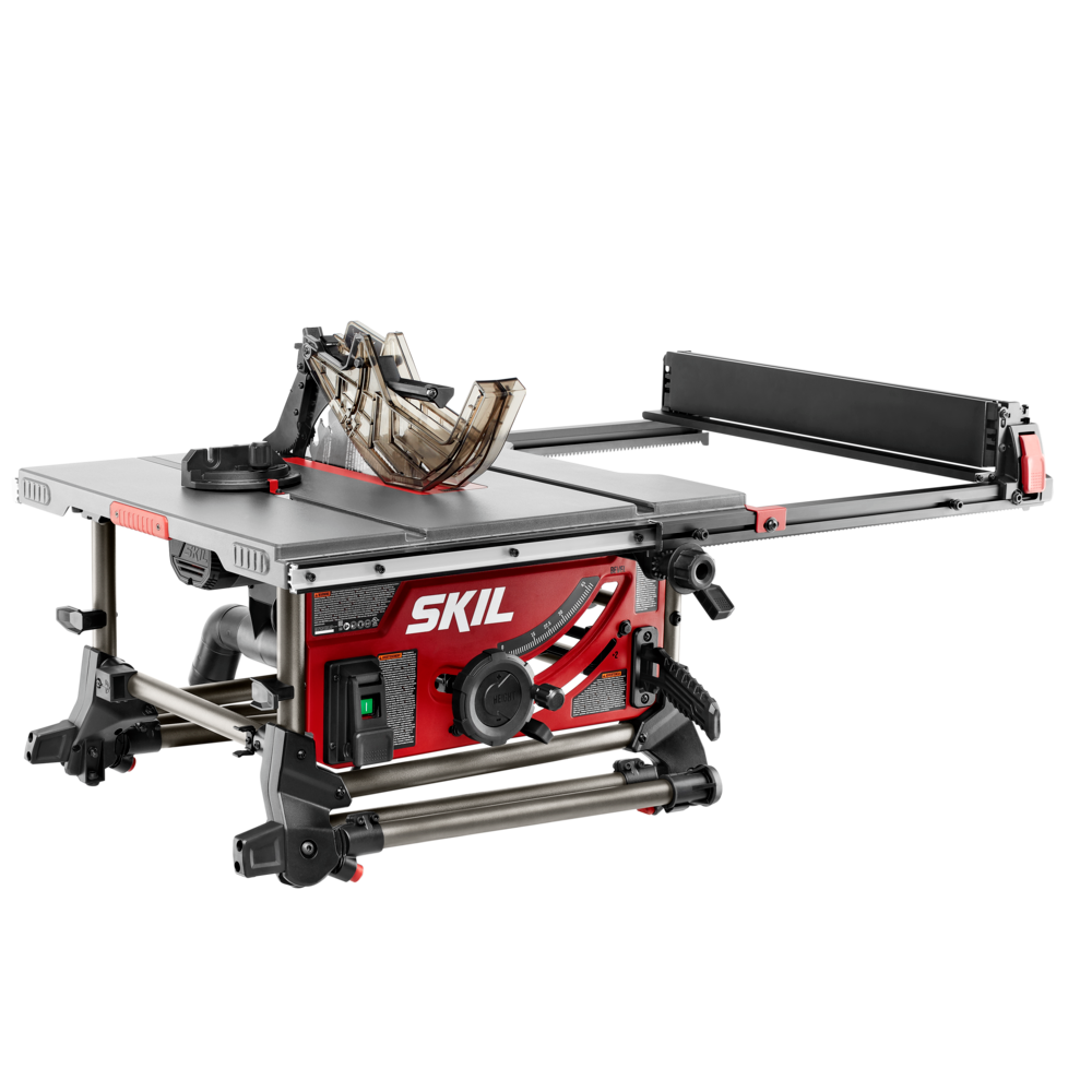 SKIL Jobsite Table Saw with Integrated Foldable Stand?? 10?? 15 Amp?? 25-1/2?? Rip Capacity - Image 2