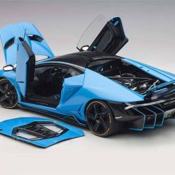 Lamborghini Centenario Metallic Light Blue in 1:18 Scale by AUTOart
