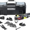 Rockwell AW400 F80 Sonicrafter 4.2 Amp Oscillating Multi-Tool with 9 Accessories and Carry Bag