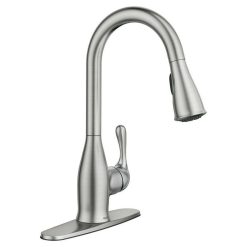 Moen Kaden Single-Handle Pull-Down Sprayer Kitchen Faucet Stainless