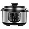 Geek Chef 12 in 1 Electric 8 Quart Oval Pressure Cooker Pot with LCD