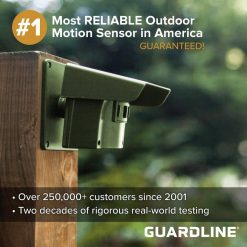 Alternative view of Guardline 500 ft. Long Range Driveway Alarm – Top Rated Wireless Outdoor Motion Detector and Sensor DIY Alert System