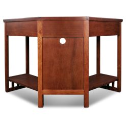 Alternative view of Leick Furniture Mission Corner Computer/Writing Desk, Oak