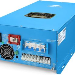 Alternative view of SUNGOLDPOWER 18000W Peak 54000W Split Phase Pure Sine Wave Power Inverter,Low Frequency Inverter DC 48V AC Input 240V AC Output 120V 240V Converter, with 40A MPPT Solar Charger Controller 18KW