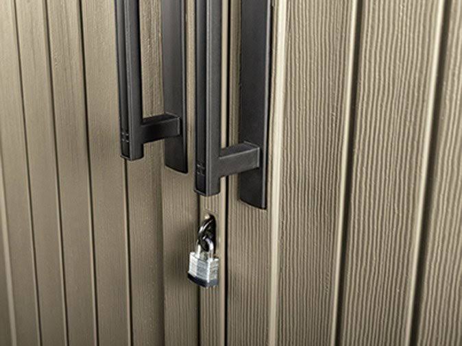 Rubbermaid Large Vertical 52 cu.ft. Outdoor Storage Building Shed - Image 10